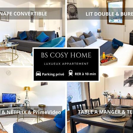 Luxueux Appartement Evry Centre - Parking - Rer A 10 Min Courcouronnes المظهر الخارجي الصورة